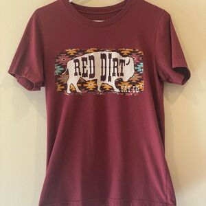 Used boys Red Dirt Hat Co. Shirt